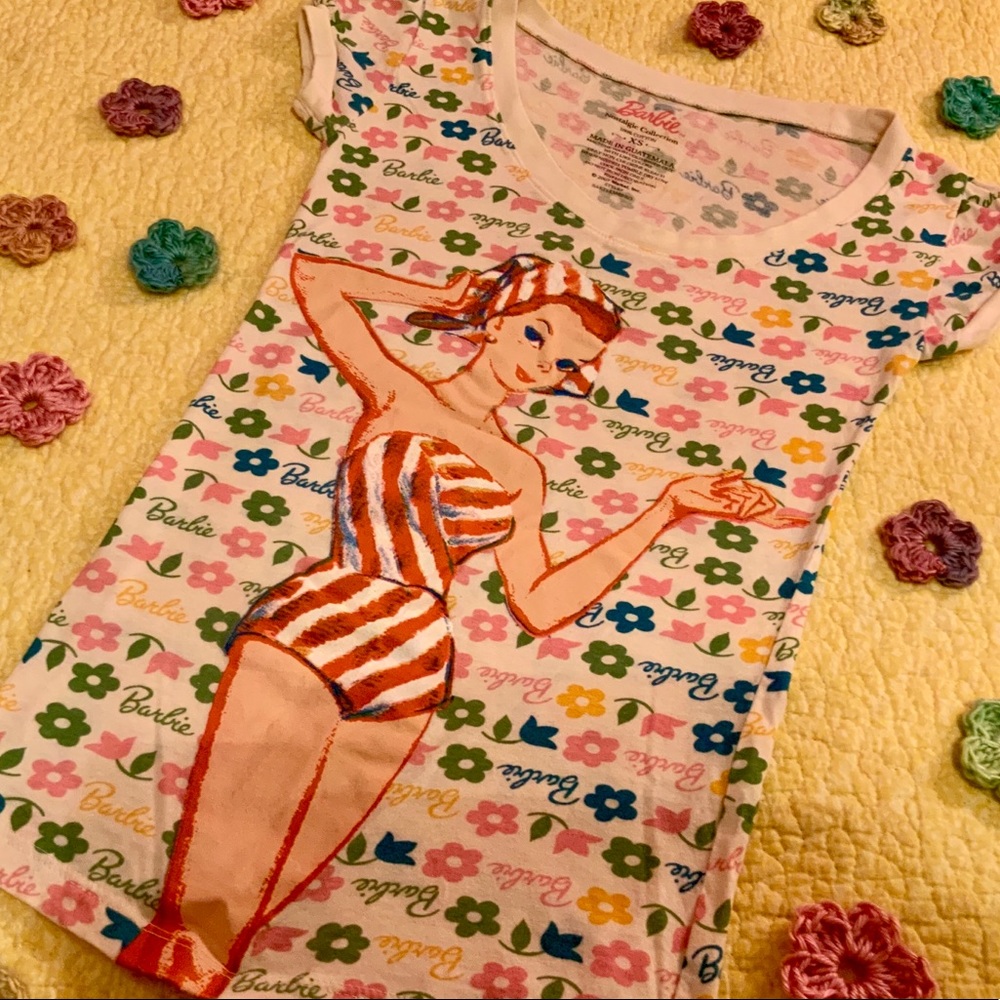 SOLD Vintage Barbie Swimsuit Shirt Nostalgic Collection - Picture 5 of 9